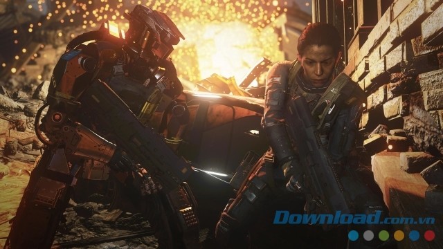 Ngắm nhìn đồ họa đẹp đẽ và chân thực của game bắn súng góc nhìn thứ nhất Call of Duty: Infinite Warfare cho máy tính