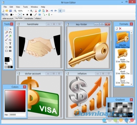M-Icon Editor phần mềm thiết kế logo chuyên nghiệp