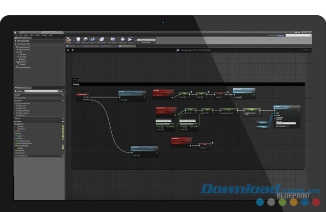 Tạo ra bản thiết kế chi tiết bằng bộ công cụ phát triển game Unreal Engine 4