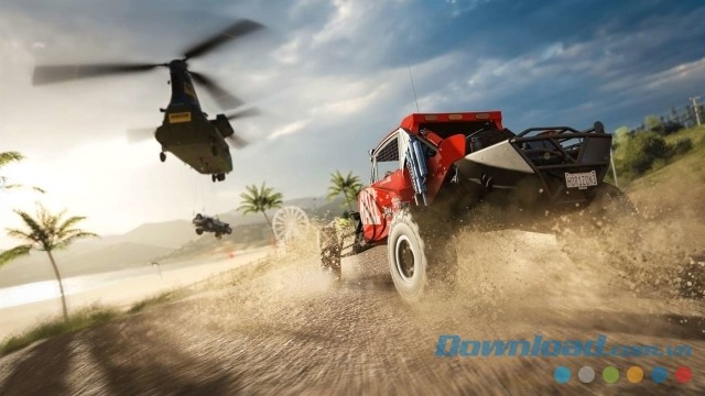 Cảm nhận hình ảnh và hiệu ứng chân thực của game đua xe cho máy tính Forza Horizon 3