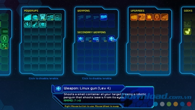 Sử dụng nhiều vật phẩm trong game hành động phiêu lưu Ghost 1.0 cho máy tính