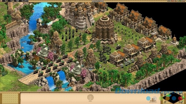 Điều khiển các đạo quân độc đáo trong game chiến thuật thời gian thực Age of Empires 2 Rise of the Rajas 