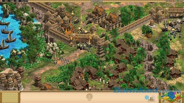 Giành lợi thế trong các trận chiến nảy lửa trong game chiến thuật thời gian thực Age of Empires II HD: Rise of the Rajas