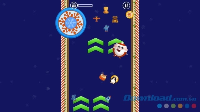 Crazy Santa: Christmas Pinball - dòng game bắn bi phiên bản ông già Tuyết thú vị trên PC và di động