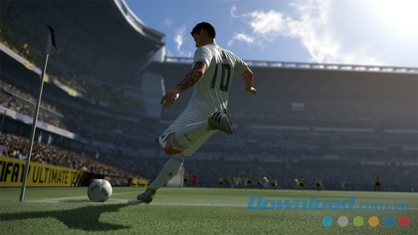 FIFA 17: PlayStation thiết kế đồ họa sân cỏ tuyệt đẹp