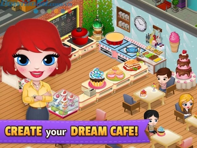 Decorate and design your dream cafe