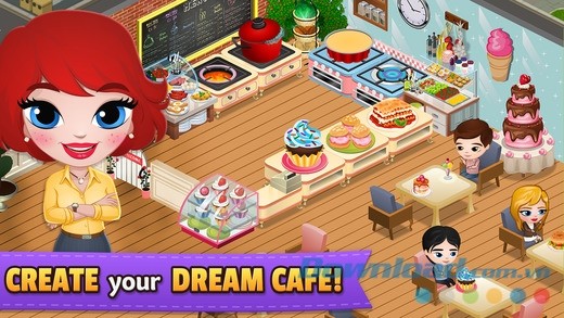 Cafeland - World Kitchen for iOS is the best restaurant management simulation game on iPhone