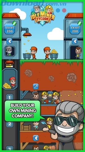 Build your own mining company