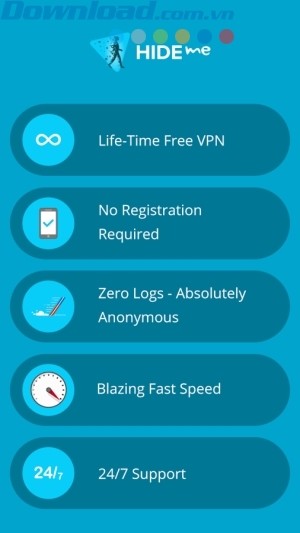 The fastest and free virtual private network application on Android