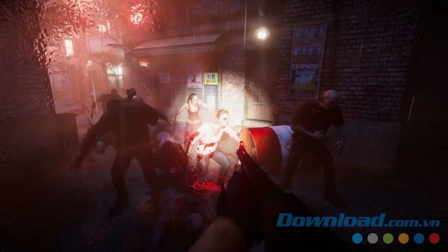 Chiến đấu với bầy lũ zombie hung hãn và khát máu trong game bắn súng góc nhìn thứ nhất Dead Purge: Outbreak cho máy tính