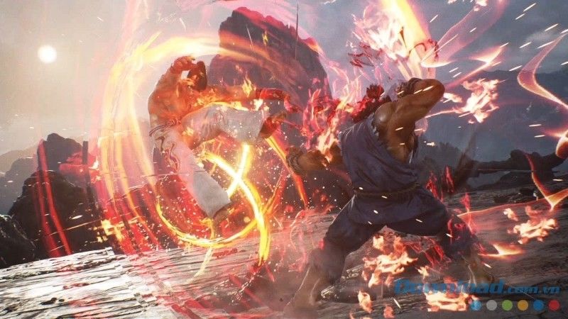 Tung ra các đòn đánh mạnh mẽ trong game đối kháng mới Tekken 7 cho máy tính