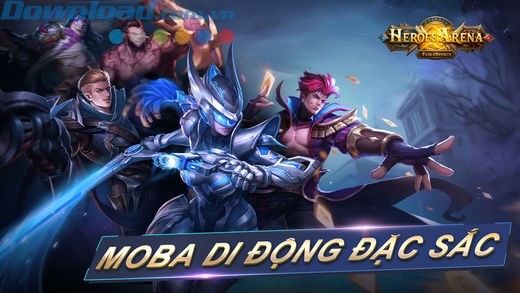 Special mobile MOBA game color