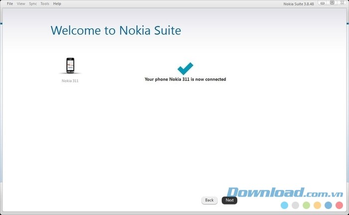 Giao diện kết nối Nokia với PC