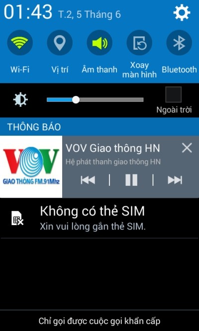 Listen to free online radio on smartphones with Radio VN for Android