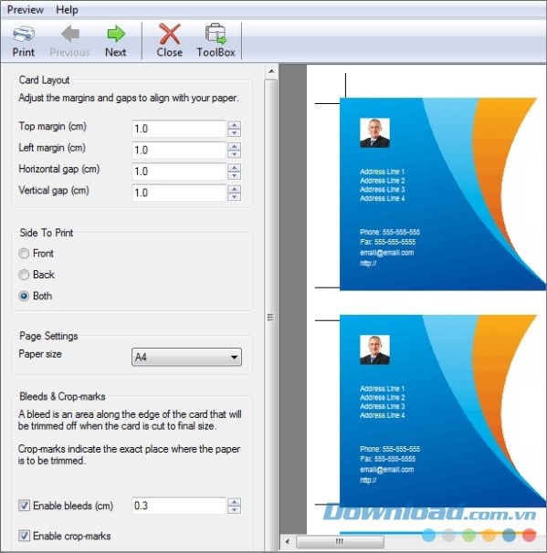 cardworks business card software serial