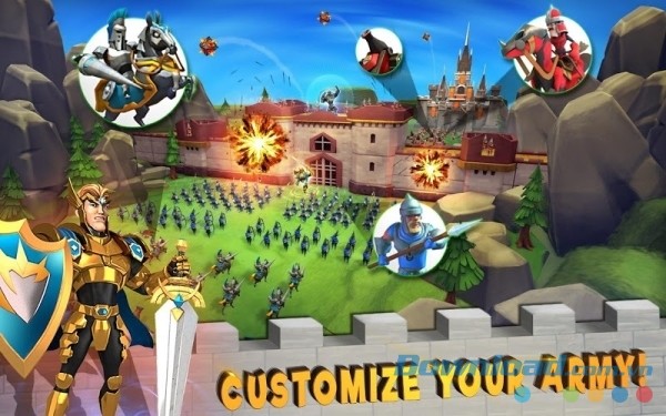 Chơi game chiến thuật thời gian thực Lords Mobile trên PC