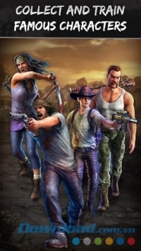 Thu thập nhân vật trong The Walking Dead: Road to Survival