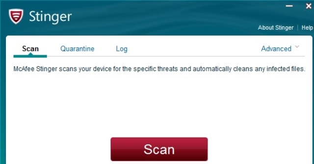 Download McAfee Stinger 12.2.0.60 Phần mềm quét và diệt virus