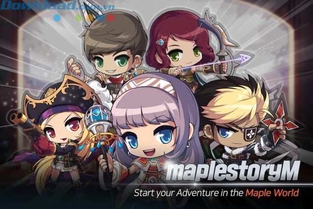 Start your adventure in Maple world right on mobile in MapleStory M