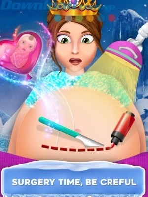  Snow Queen Mommy Surgery cho Android 1.0 Game mô phỏng phẫu thuật sinh mổ