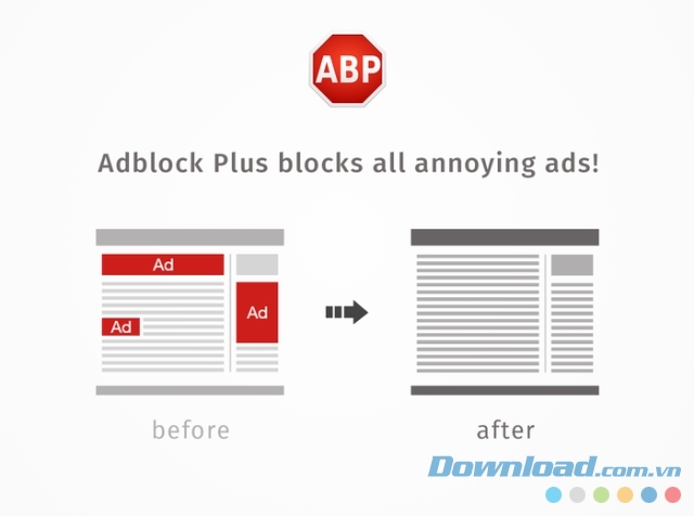 Những tính năng đặc biệt của Adblock Plus for Firefox