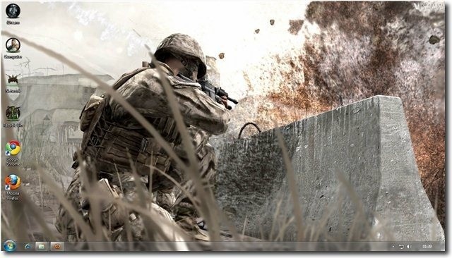 Tải Call Of Duty: Modern Warfare 2 Theme cho Windows Theme game Call Of Duty: Modern Warfare 2 cho máy tính 4