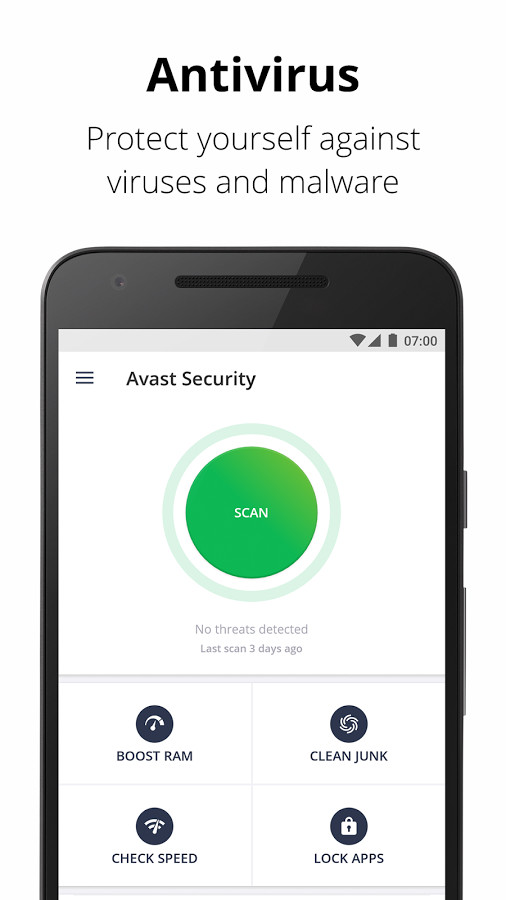 Avast virus scanning Mobile Security & Antivirus