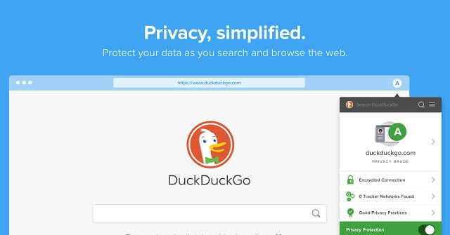  DuckDuckGo Privacy Essentials  2018.9.21 Tiện ích giúp bạn lướt web an toàn