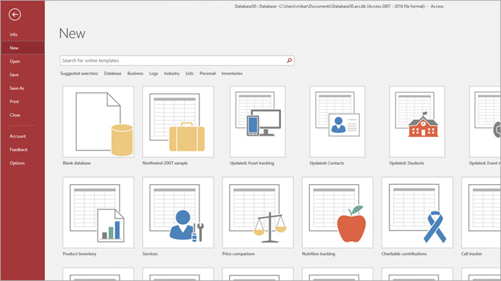 Tùy biến Microsoft Access