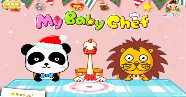 My Baby Panda Chef cho Android 8.29.00.00 - Game Bé tập làm đầu bếp thú vị