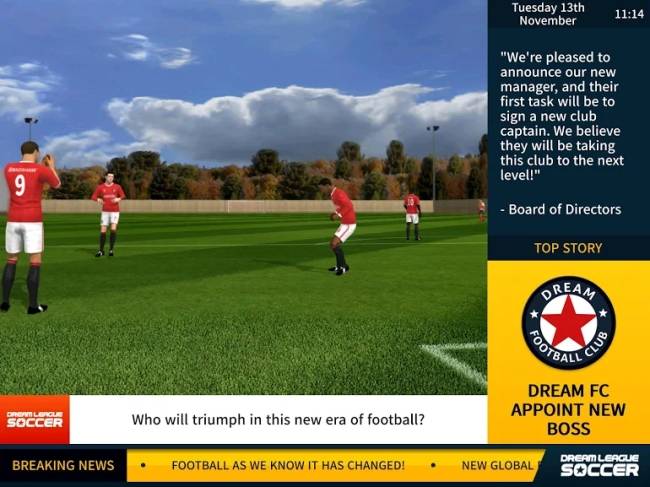 Fight for the trophy in Dream League Soccer 2019 for Android
