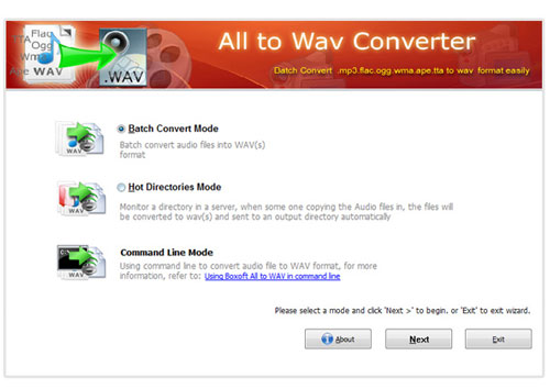 Boxoft All To Wav Converter - Download.com.vn