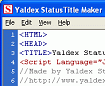 Yaldex StatusTitle Maker