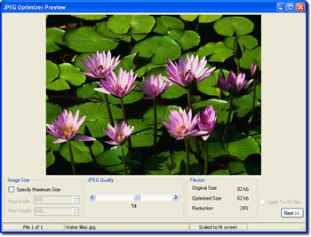 Tải JPEG Optimizer Pro 46