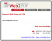 Web2PDF - Chuyển đổi trực tuyến trang web sang định dạng PDF