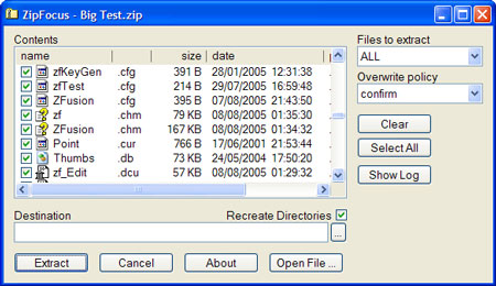 Tải Zipfocus 6.5.2 Phần mềm giải nén, nén, khôi phục dữ liệu 1