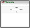 Diffchecker - Tìm điểm khác nhau giữa các tệp tin văn bản