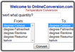 Online Conversion - Chuyển đổi đơn vị trực tuyến miễn phí  
