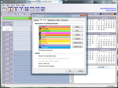 Download Calendarscope 10.0 Phần mềm to-do-list chuyên nghiệp
