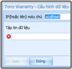Tony Warranty - Phần mềm quản lý hoạt động bảo hành, sửa chữa