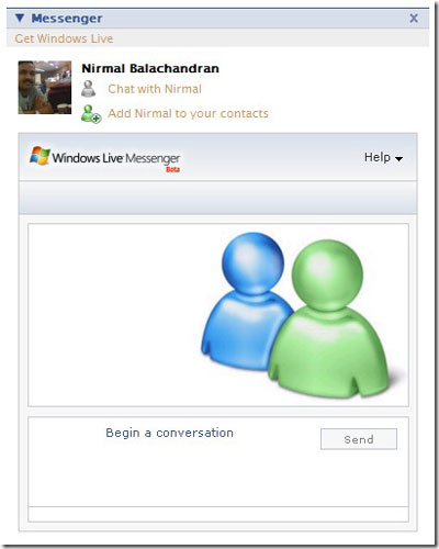 Phần mềm chat Windows Live Messenger