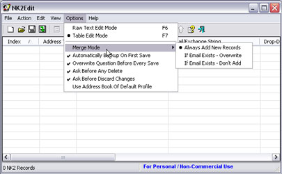 Download Portable NK2Edit 3.38 Phần mềm tự động chỉnh sửa file AutoComplete