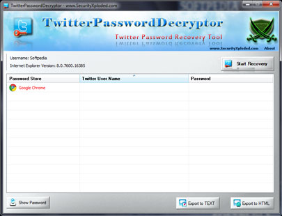 Tải  TwitterPasswordDecryptor  7.0 Phục hồi mật khẩu Twitter 1