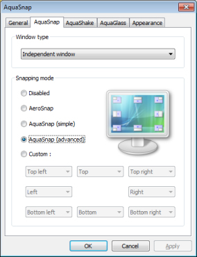 Tải AquaSnap 1.6.3 Hiệu ứng cho cửa sổ màn hình 34