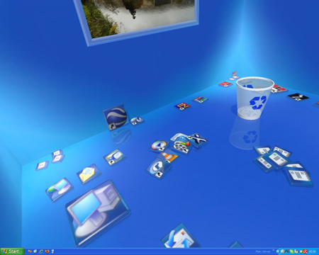 Real Desktop 2.08 Biến desktop thành căn phòng 3D ảo – mobifirst