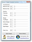 Windows 7 Taskbar Thumbnail Customizer 1.2