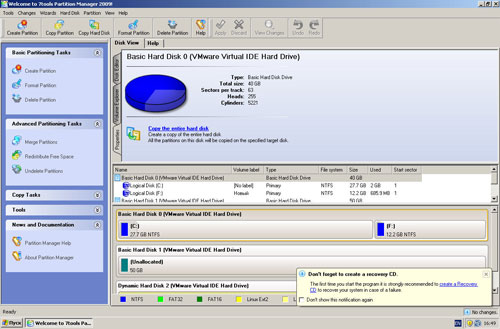 7 Tools Partition Manager 2009