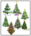 Animated Christmas Tree for Desktop 2009 