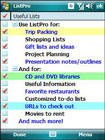 ListPro for Windows Mobile