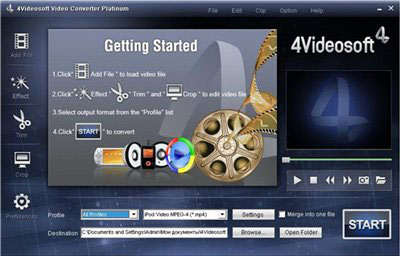 Tải 4Videosoft Video Converter Platinum 5.2.28 Phần mềm chuyển đổi định dạng video 1